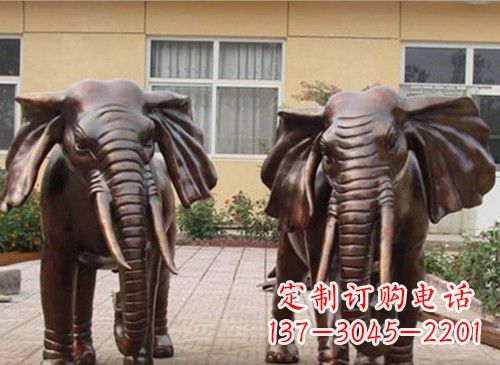 成都铜雕大象222