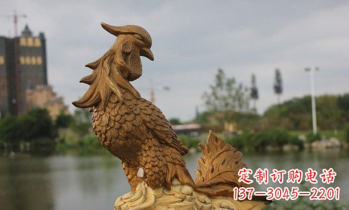 成都铜雕凤凰古代神兽雕塑