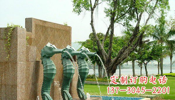 成都铜雕海马雕塑