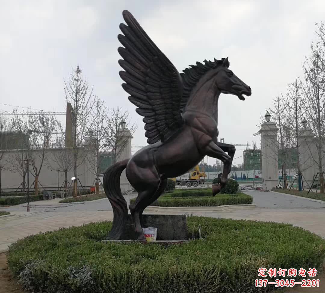 成都铜雕景观飞马