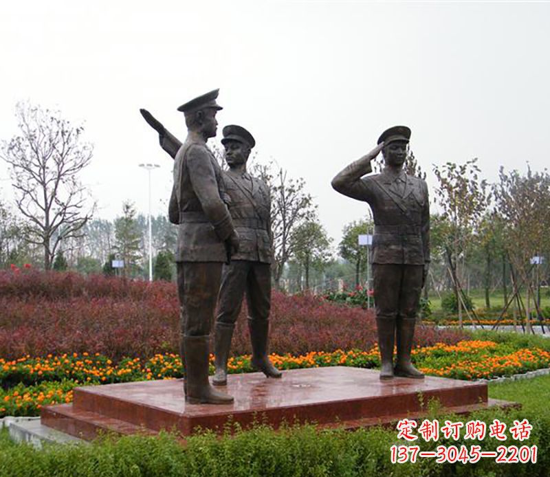 成都铜雕警察铜雕