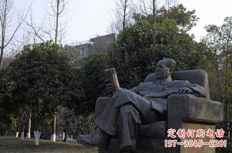 成都铜雕毛泽东伟人雕塑
