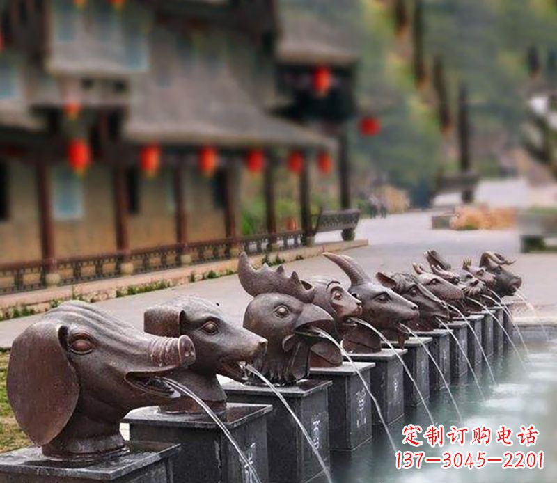 成都铜雕喷泉