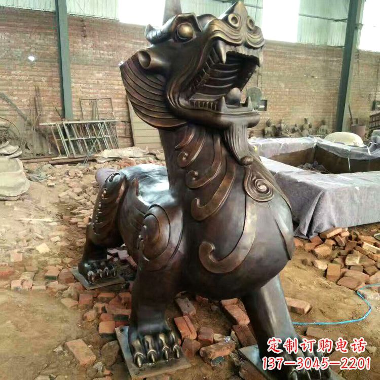 成都铜雕貔貅镇宅辟邪