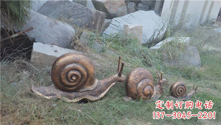 成都铜雕蜗牛