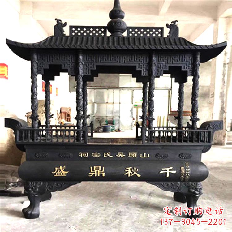 成都铜雕香炉