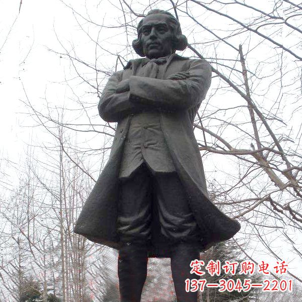 成都瓦特公园铜雕塑像