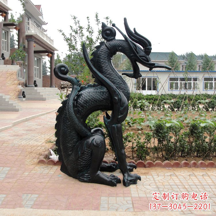 成都西方龙动物神兽雕塑
