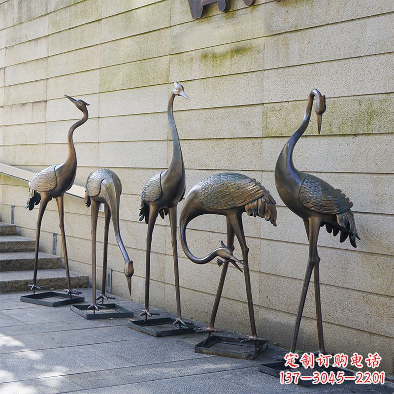 成都仙鹤不锈钢雕塑