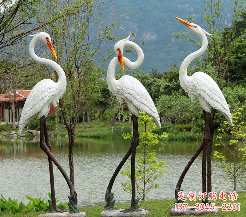 成都仙鹤的雕塑