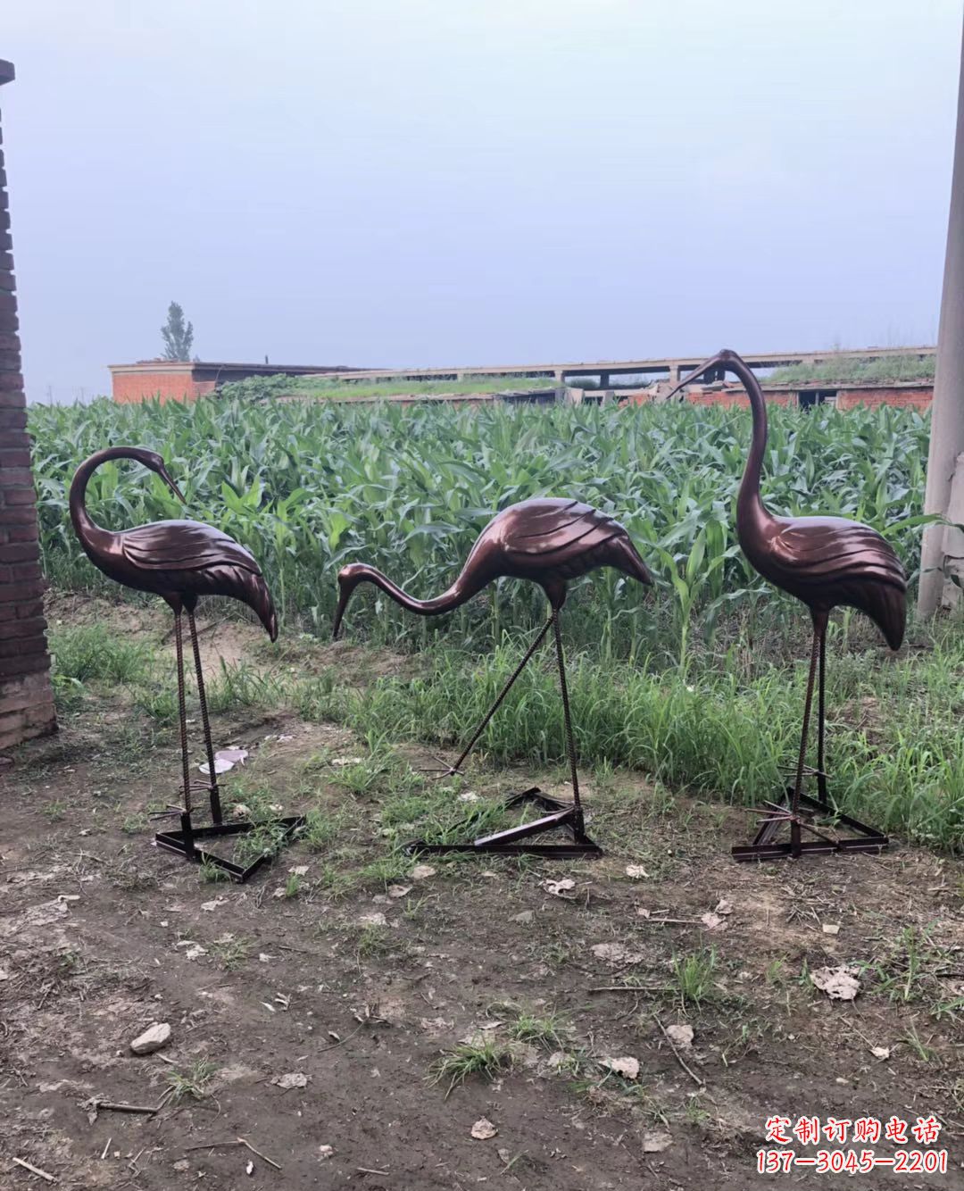 成都仙鹤雕塑