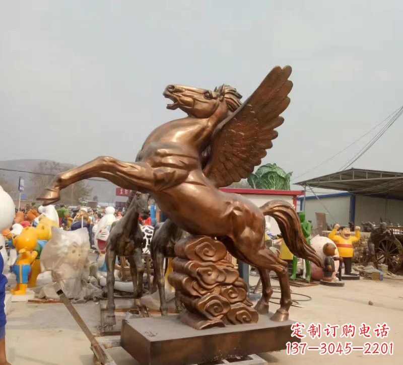 成都祥云飞马铜雕