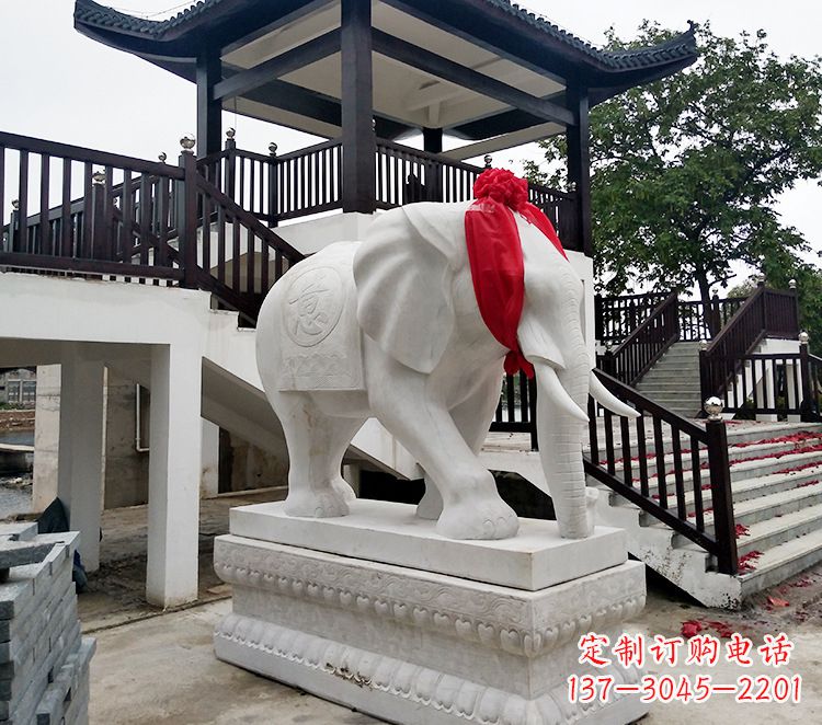 成都小孩大象石雕