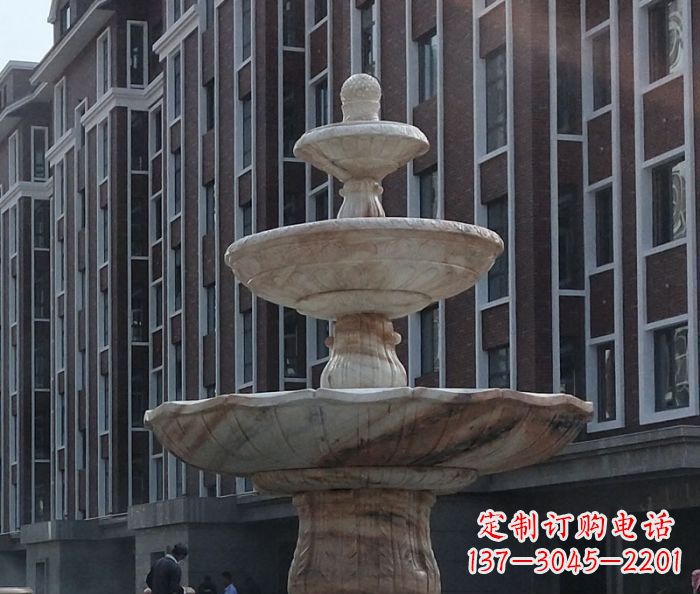 成都小区景观大型喷泉石雕 (6)