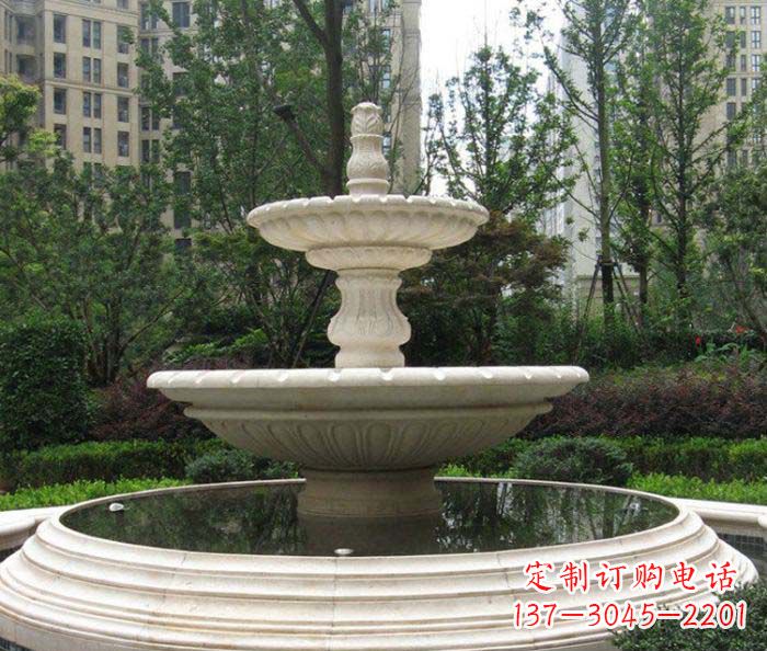成都小区景观欧式喷泉石雕 (2)