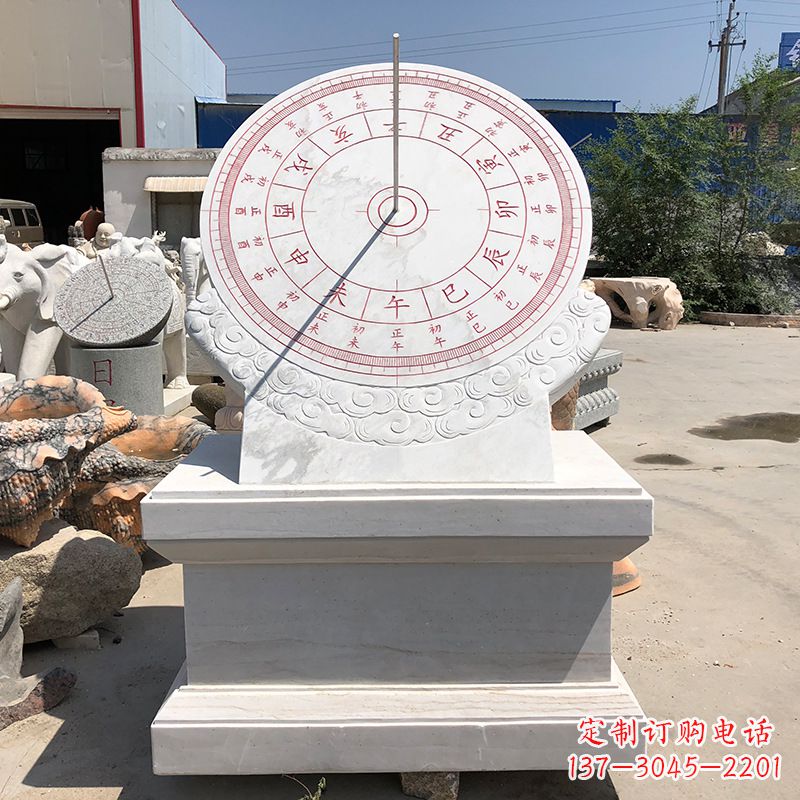 成都校园景观日晷雕塑