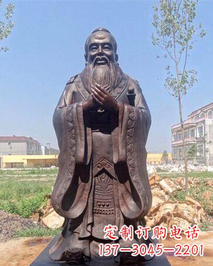 成都校园孔子雕像 (2)