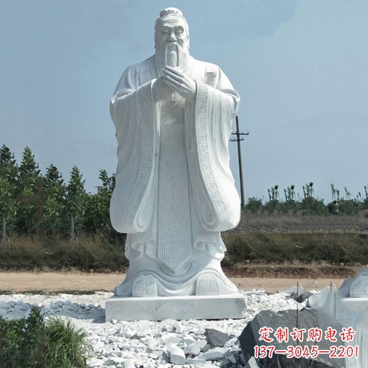 成都校园孔子人物雕像