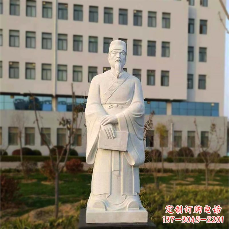 成都校园名人汉白玉雕塑医院医学院古代著名人物雕像