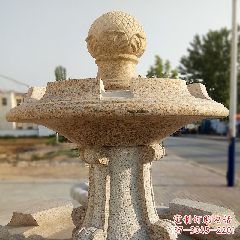成都新型石雕风水球