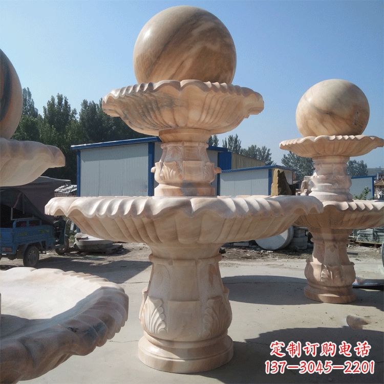 成都一米的喷泉石雕