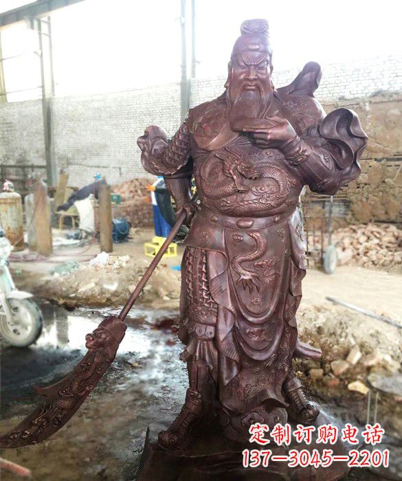 成都义薄云天关公像