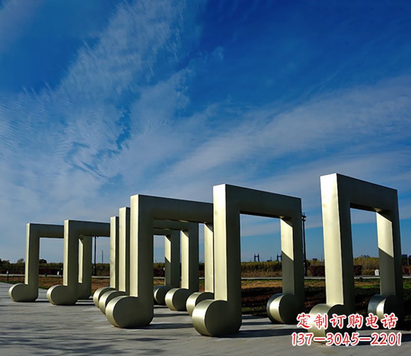 成都音符雕塑户外