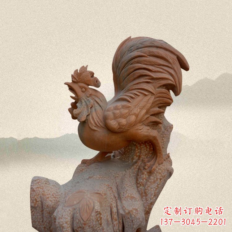 成都酉鸡景观石雕