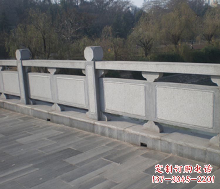 成都园林仿古石栏板景观石雕 (7)