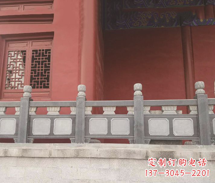 成都园林仿古石栏板景观石雕 (8)