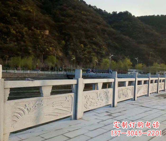成都园林景观大理石浮雕栏板
