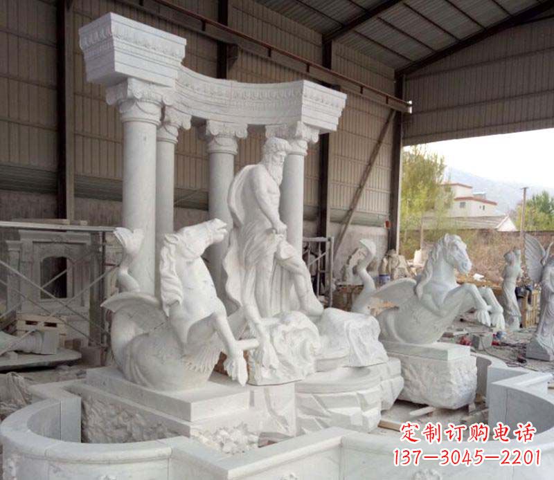 成都园林欧式喷泉景观石雕