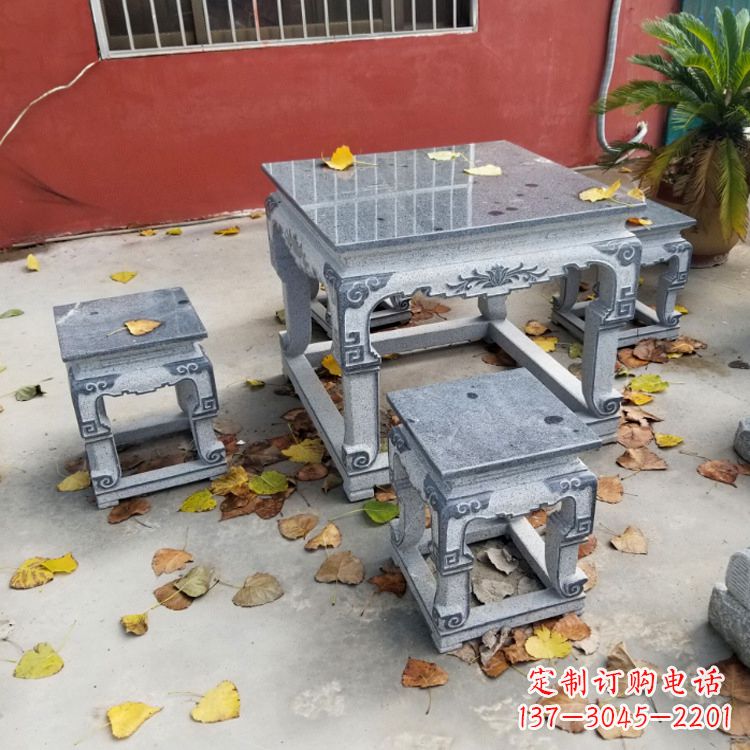 成都园林石桌凳