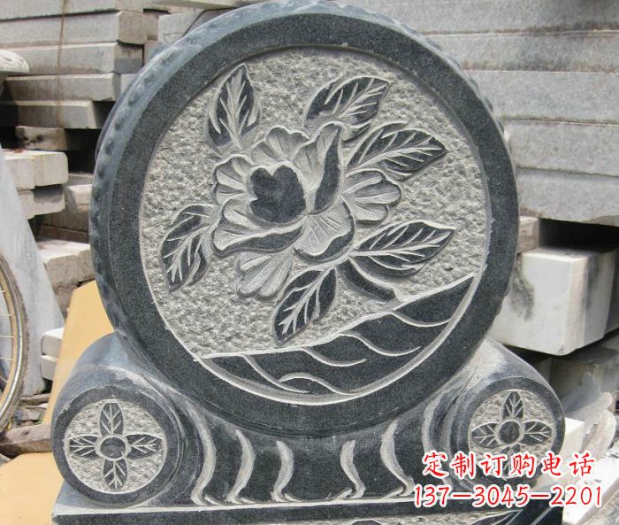 成都招财抱鼓石仿古石门墩