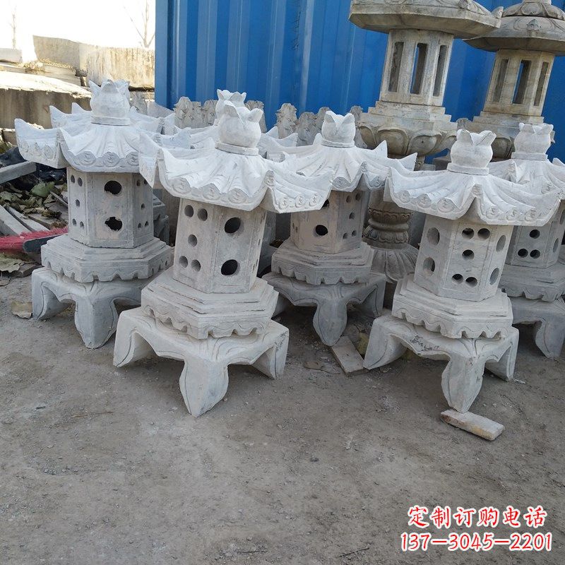 成都中式古代石灯笼