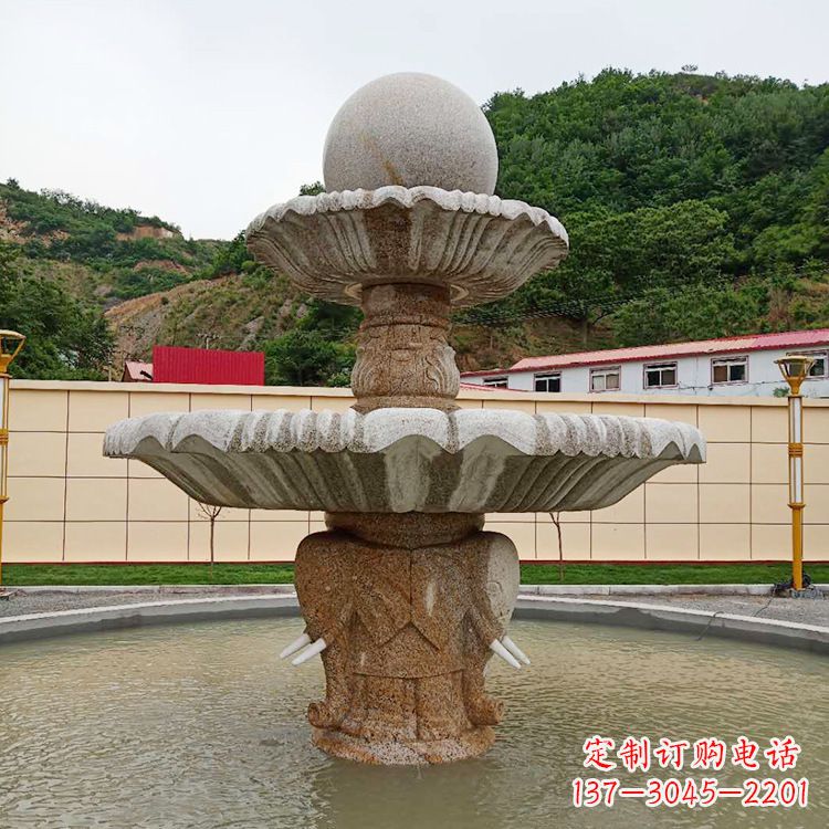 成都中式喷泉石雕