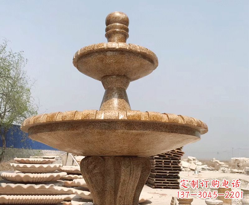 成都中式石雕喷泉