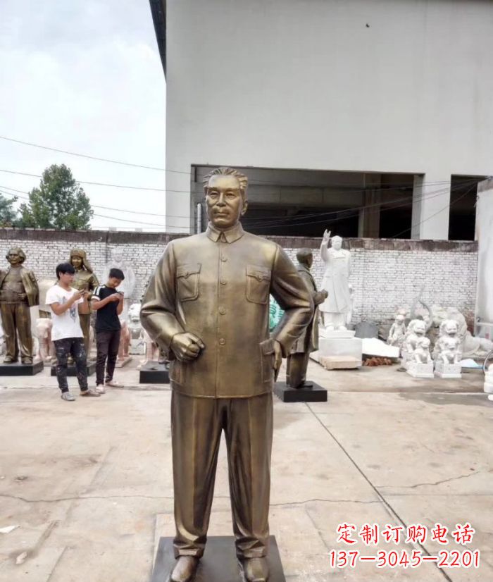 成都周恩来铜雕 (3)
