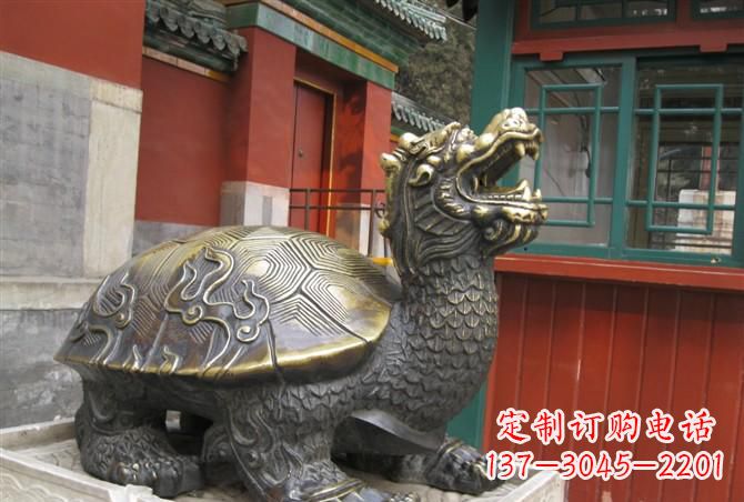 成都铸铜龙龟雕塑