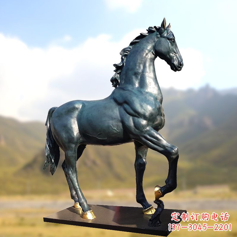 成都铸铜马铜雕塑