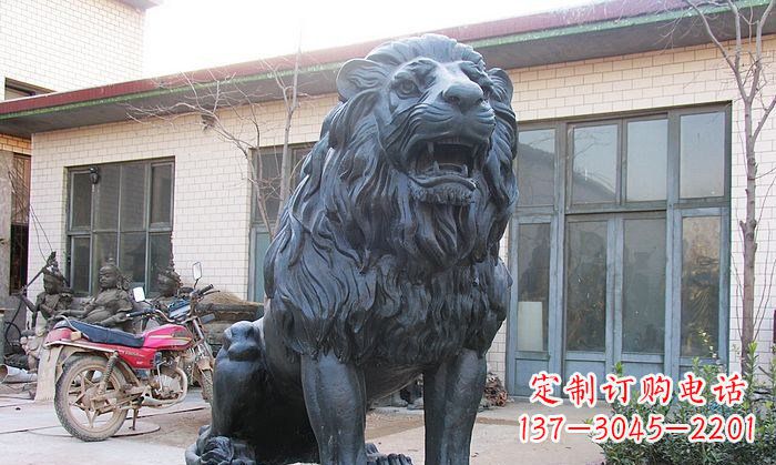 成都铸铜狮子铜雕